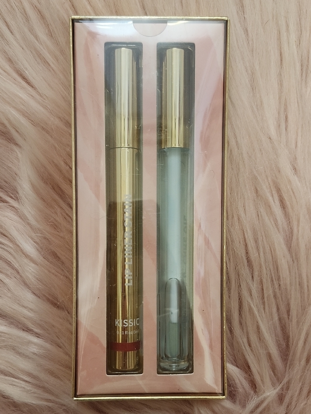 Brand New KISSIO LIP LINER STAIN & LIP CARE OIL SET